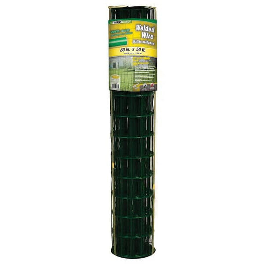 Welded Wire Fencing Galvanized 5 ft. x 50 ft. 16-Gauge Vinyl