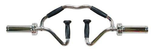 York Barbell Int'l "BI-Tri-Trap" Bar w/ Rubber Grips